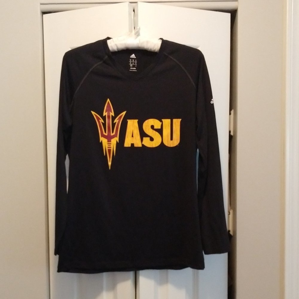 Adidas ASU Long Sleeve Raglan Top